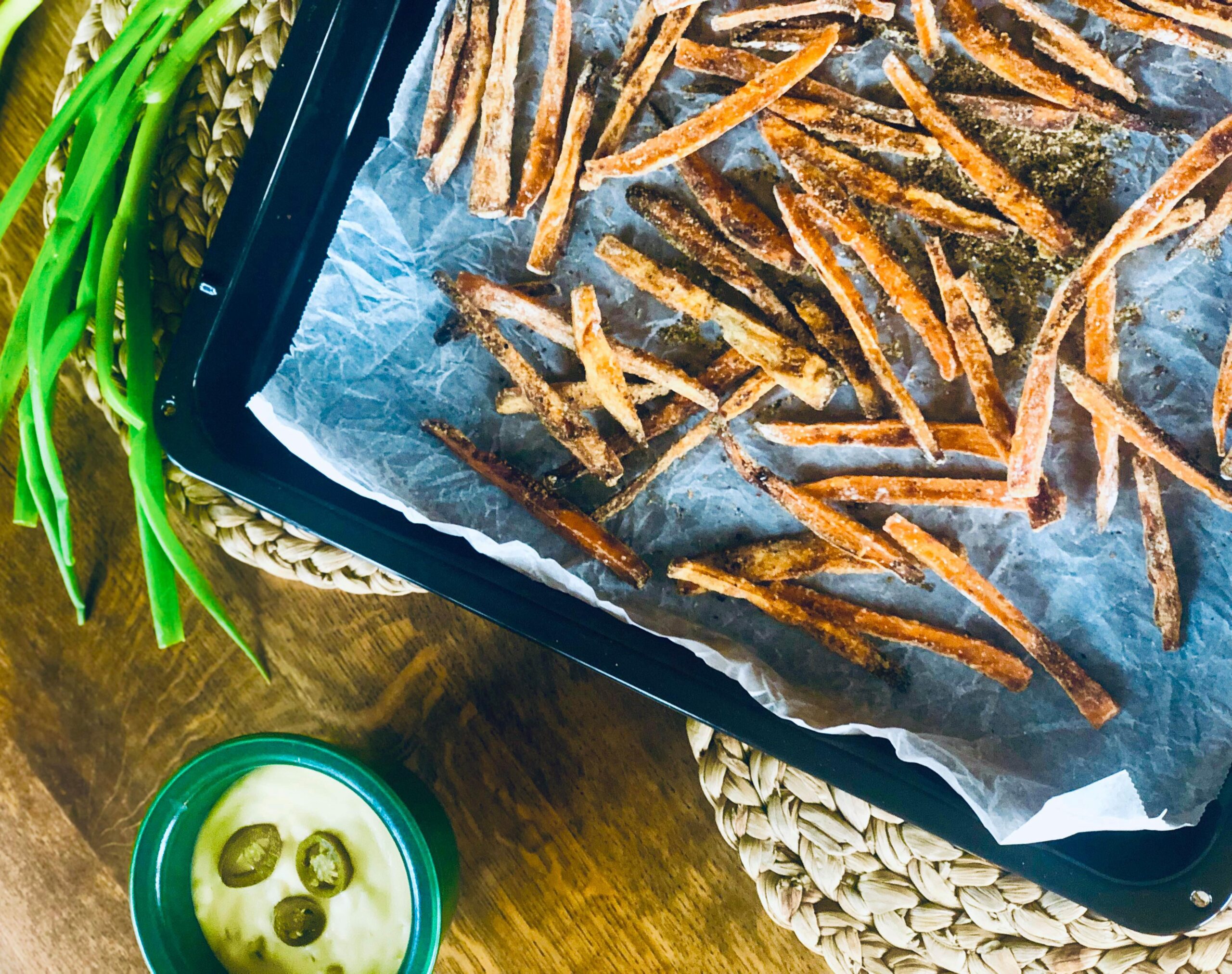 Garantert crispy søtpotetchips