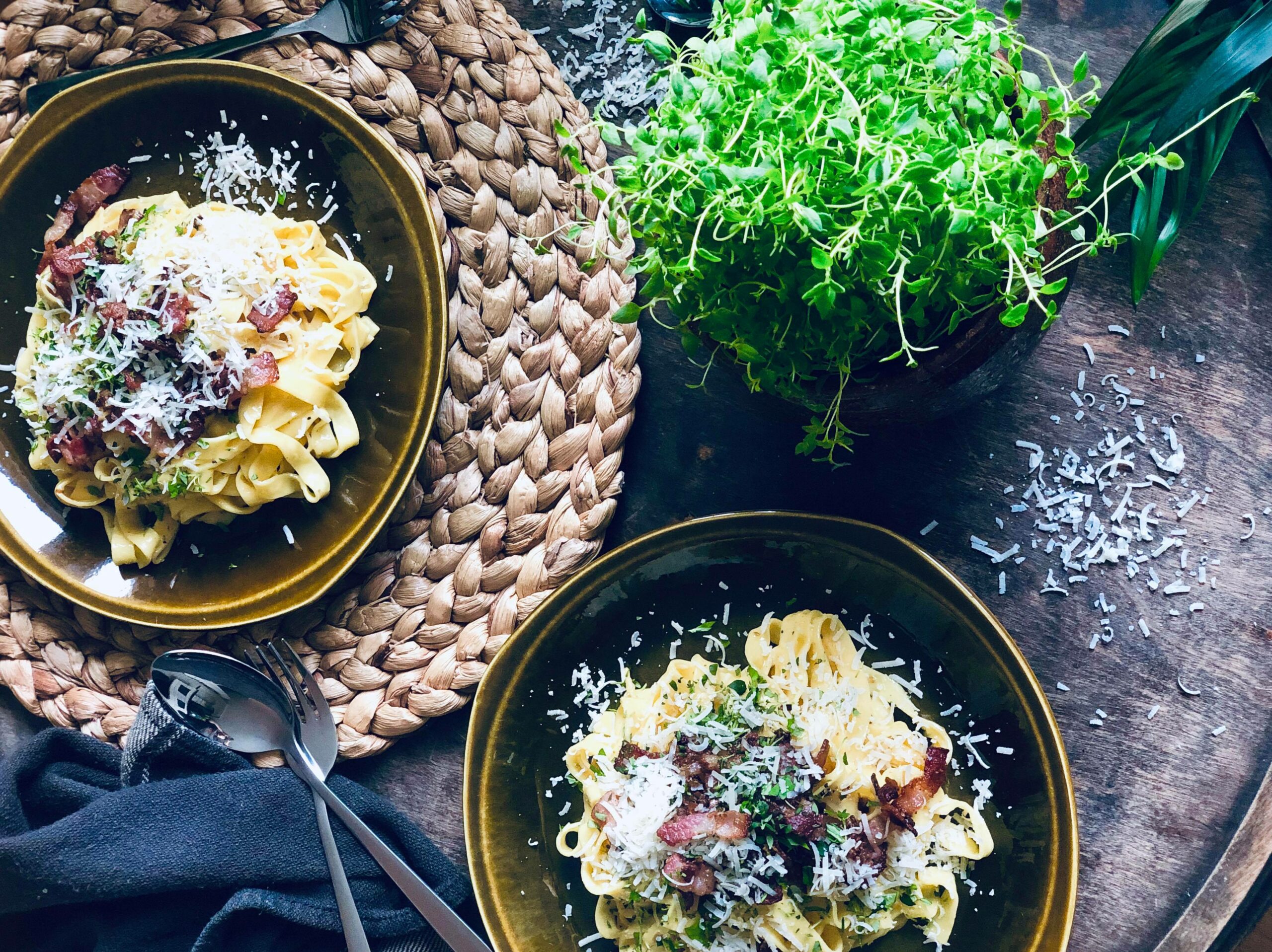 Kremete carbonara
